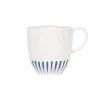 Juliska Dinnerware|Sitio Stripe Mug in Delft Blue