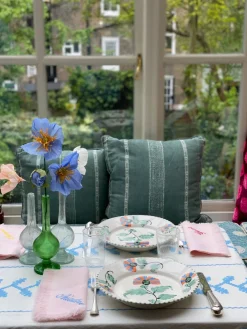 Carolina Irving and Daughters Place Settings & Linens|Sky Vine Tablecloth