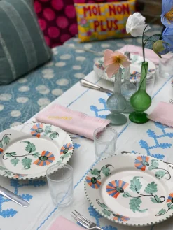 Carolina Irving and Daughters Place Settings & Linens|Sky Vine Tablecloth