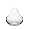 The Vintage List Glassware|Small Crystal Vase with Stars Design