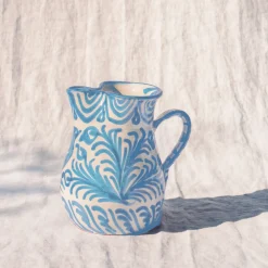 Pomelo Casa Dinnerware|Small Pitcher With Hand Painted Designs