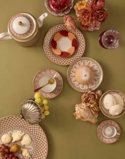 La DoubleJ Dinnerware|Snack Bowl in Napoli Dusty Pink, Set of 2