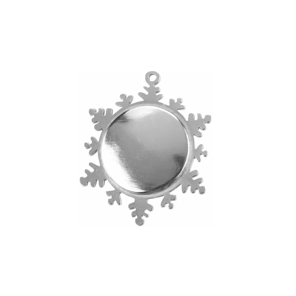 Salisbury Silver|Snowflake Ornament