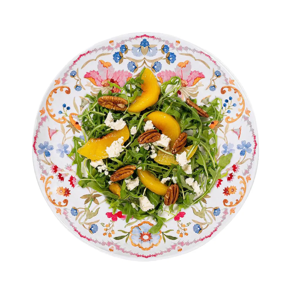 Juliska Dinnerware|Sofia Melamine Dessert/Salad Plate in Multi