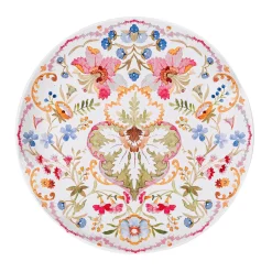 Juliska Dinnerware|Sofia Melamine Dinner Plate in Multi