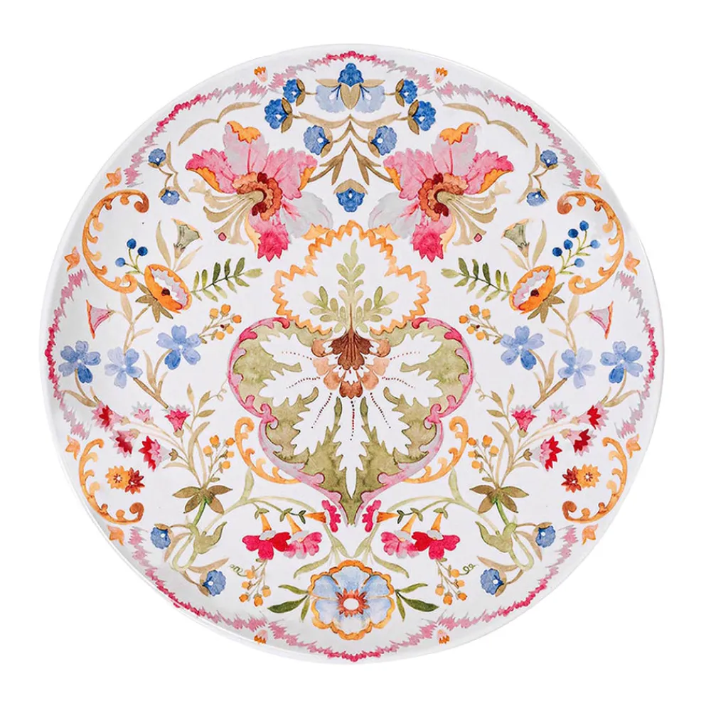 Juliska Dinnerware|Sofia Melamine Dinner Plate in Multi