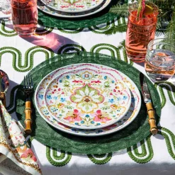 Juliska Dinnerware|Sofia Melamine Dinner Plate in Multi