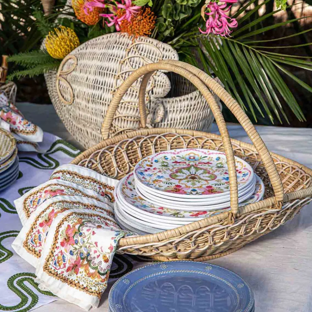 Juliska Dinnerware|Sofia Melamine Dinner Plate in Multi