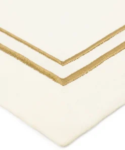 Rebecca Udall Place Settings & Linens|Sophie Classic Two Cord Napkin in Antique Gold
