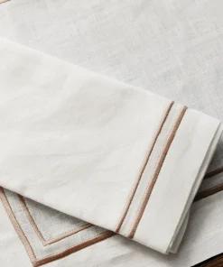Rebecca Udall Place Settings & Linens|Sophie Classic Two Cord Napkin in Antique Gold