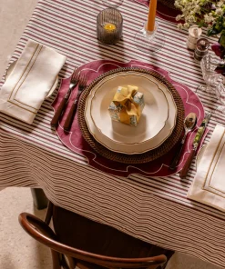 Rebecca Udall Place Settings & Linens|Sophie Classic Two Cord Napkin in Antique Gold