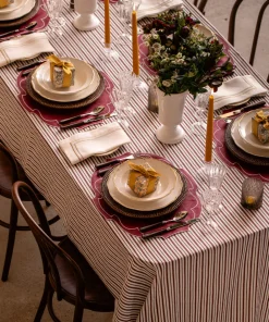 Rebecca Udall Place Settings & Linens|Sophie Classic Two Cord Napkin in Antique Gold