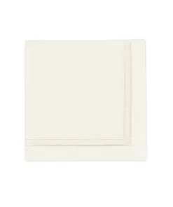 Rebecca Udall Place Settings & Linens|Sophie Classic Two Cord Napkin in White