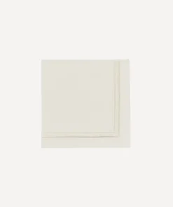Rebecca Udall Place Settings & Linens|Sophie Classic Two Cord Napkin in White