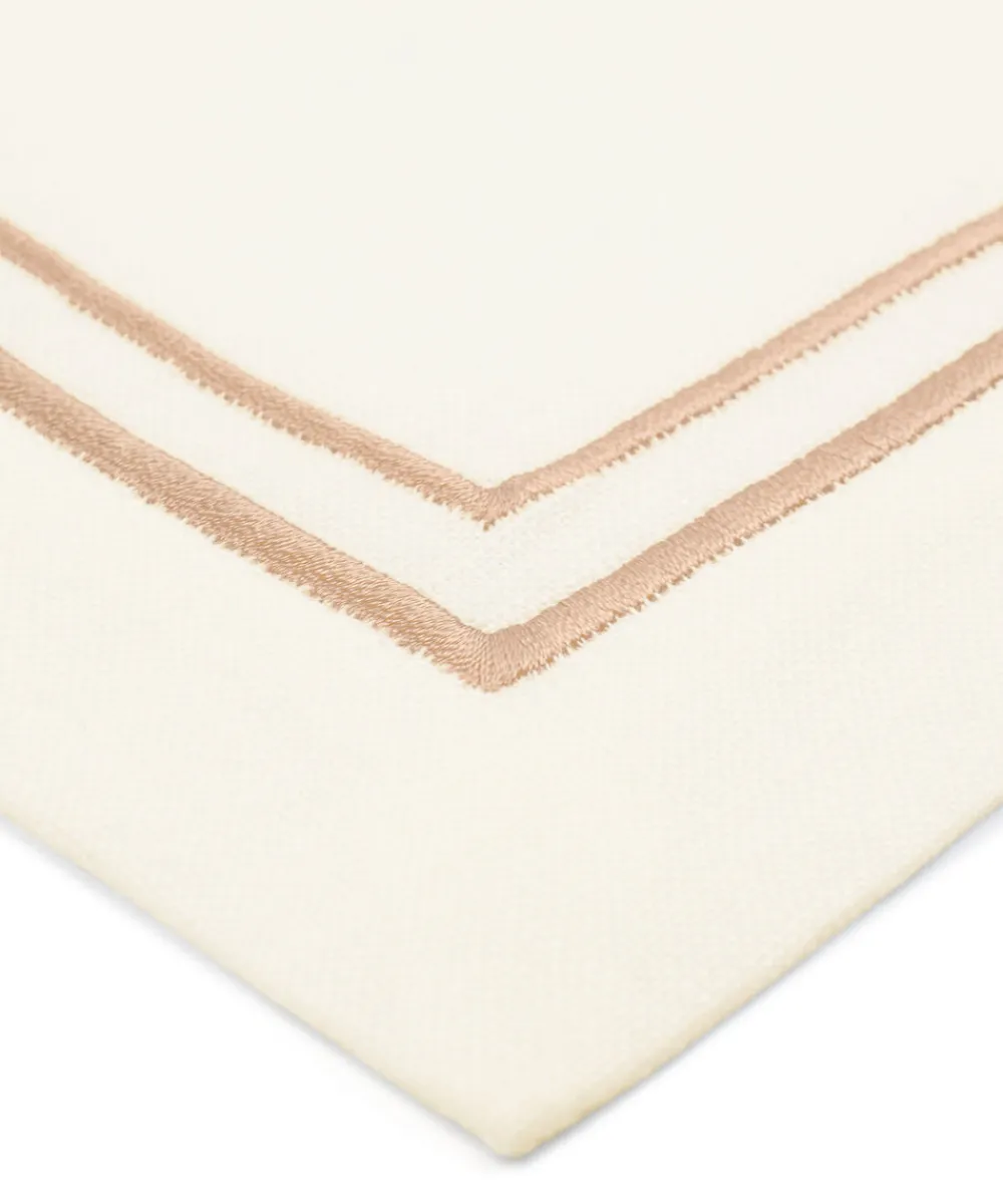 Rebecca Udall Place Settings & Linens|Sophie Classic Two Cord Napkin in Dusky Pink