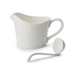 Portmeirion Dinnerware|Sophie Conran Sauce Jug with Mini Ladle Set