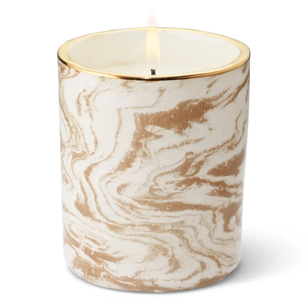 AERIN Candles & Fragrance|Candles|Sorrento Candle, Orange Blossom, Marbleized Sand
