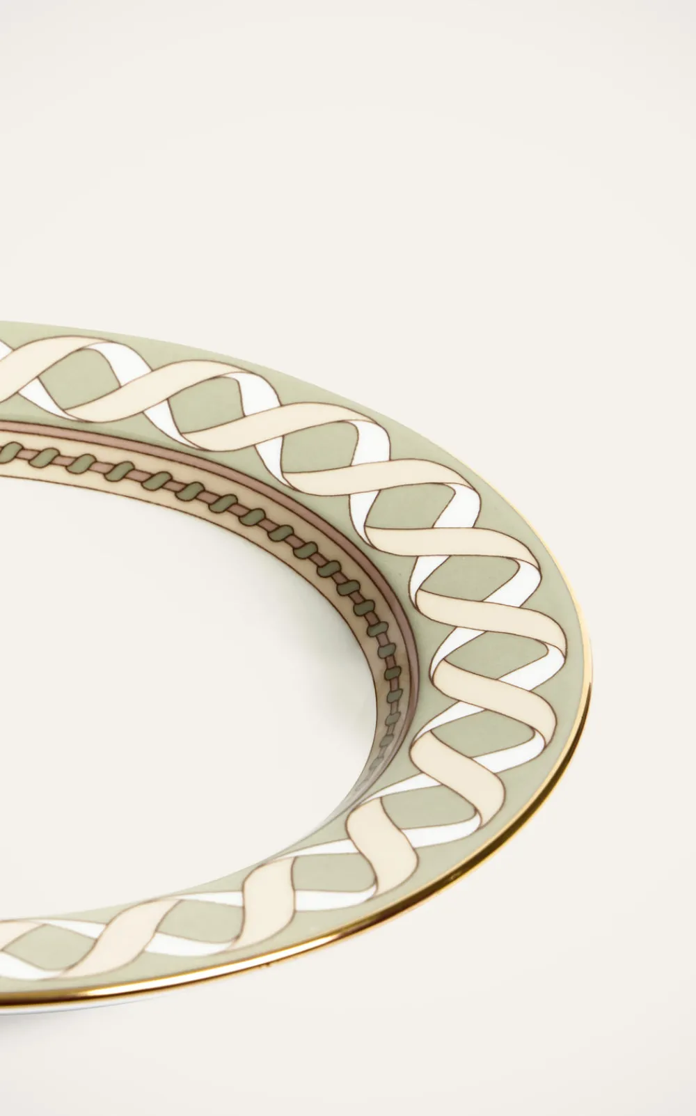 La DoubleJ Dinnerware|Soup Plates in Odysseus Pistachio, Set Of 2