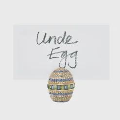Joanna Buchanan Décor|Place Settings & Linens|Sparkle Egg Placecard Holders, Set of Two