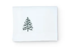 TriChi Design Place Settings & Linens|Sparkling Christmas Tree Napkin and Placemat, Set of 2
