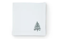 TriChi Design Place Settings & Linens|Sparkling Christmas Tree Napkin, Set of 4