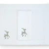TriChi Design Place Settings & Linens|Sparkling Reindeer Napkin and Placemat, Set of 2