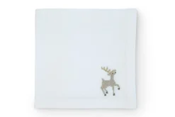 TriChi Design Place Settings & Linens|Sparkling Reindeer Napkin, Set of 4