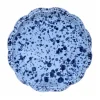 Cabana Dinnerware|Speckled Dinner Plate in Blue