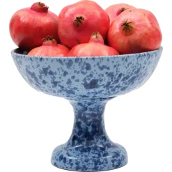 Cabana Kitchen|Décor|Speckled Fruit Stand in Blue