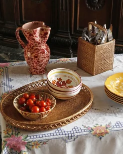 Cabana Décor|Dinnerware|Speckled Pitcher in Pink