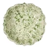 Cabana Dinnerware|Speckled Serving Bowl, Green and White