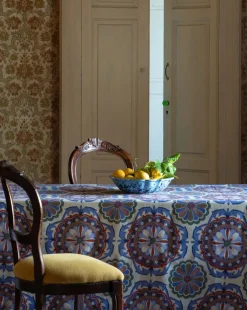 Cabana Dinnerware|Speckled Serving Bowl in Blue