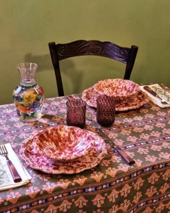 Cabana Dinnerware|Speckled Small Bowl in Pink