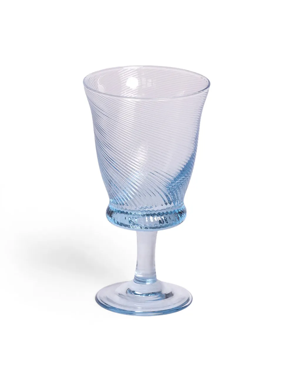 Sharland England Glassware|Spiral Wine Glasses, Set of 4