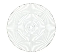 Kim Seybert Place Settings & Linens|Spoke Placemat in White, Set of 4