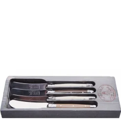 Jean Dubost Laguiole Flatware|Spreaders in Linen, Set of 4