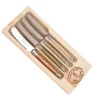 Jean Dubost Laguiole Flatware|Spreaders Set in Mineral Color, Set of 4