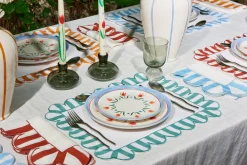 Misette Flatware|Squiggle 5-Piece Cutlery Set in Matte Silver