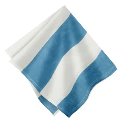 Couleur Nature Place Settings & Linens|St. Tropez Napkins in Blue, Set of 6