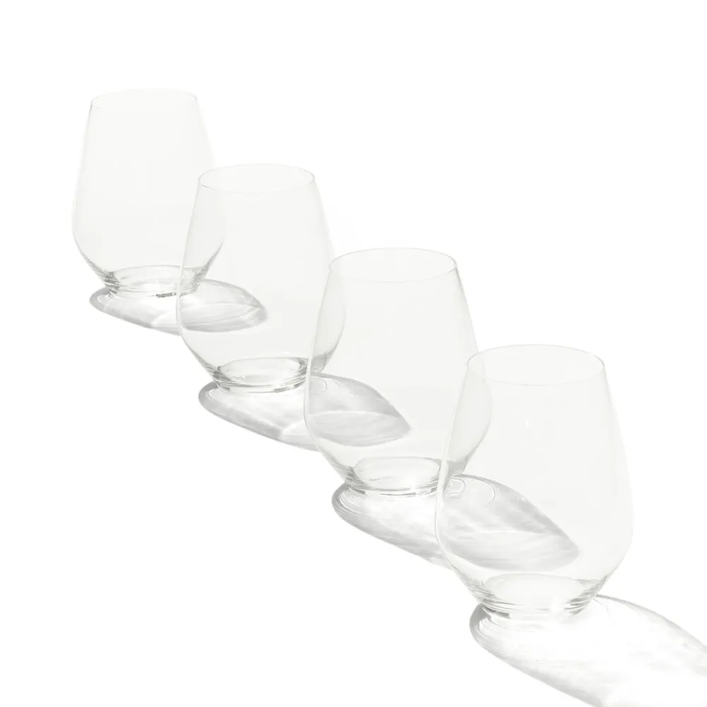 Made In Glassware|Stemless Wine Glasses, Set of 4