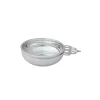 Salisbury Home|Monogram|Sterling Silver Beaded Porringer