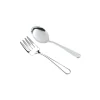 Salisbury Home|Monogram|Sterling Silver Virginia Fork & Spoon Set