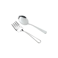 Salisbury Home|Monogram|Sterling Silver Virginia Fork & Spoon Set