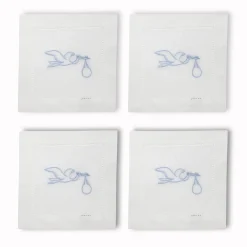 Chefanie Place Settings & Linens|Stork Cocktail Napkins, Set of 4