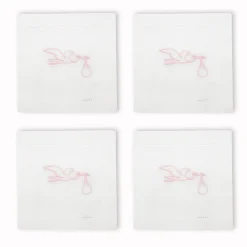 Chefanie Place Settings & Linens|Stork Cocktail Napkins, Set of 4