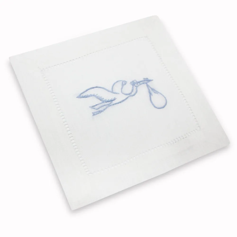Chefanie Place Settings & Linens|Stork Cocktail Napkins, Set of 4