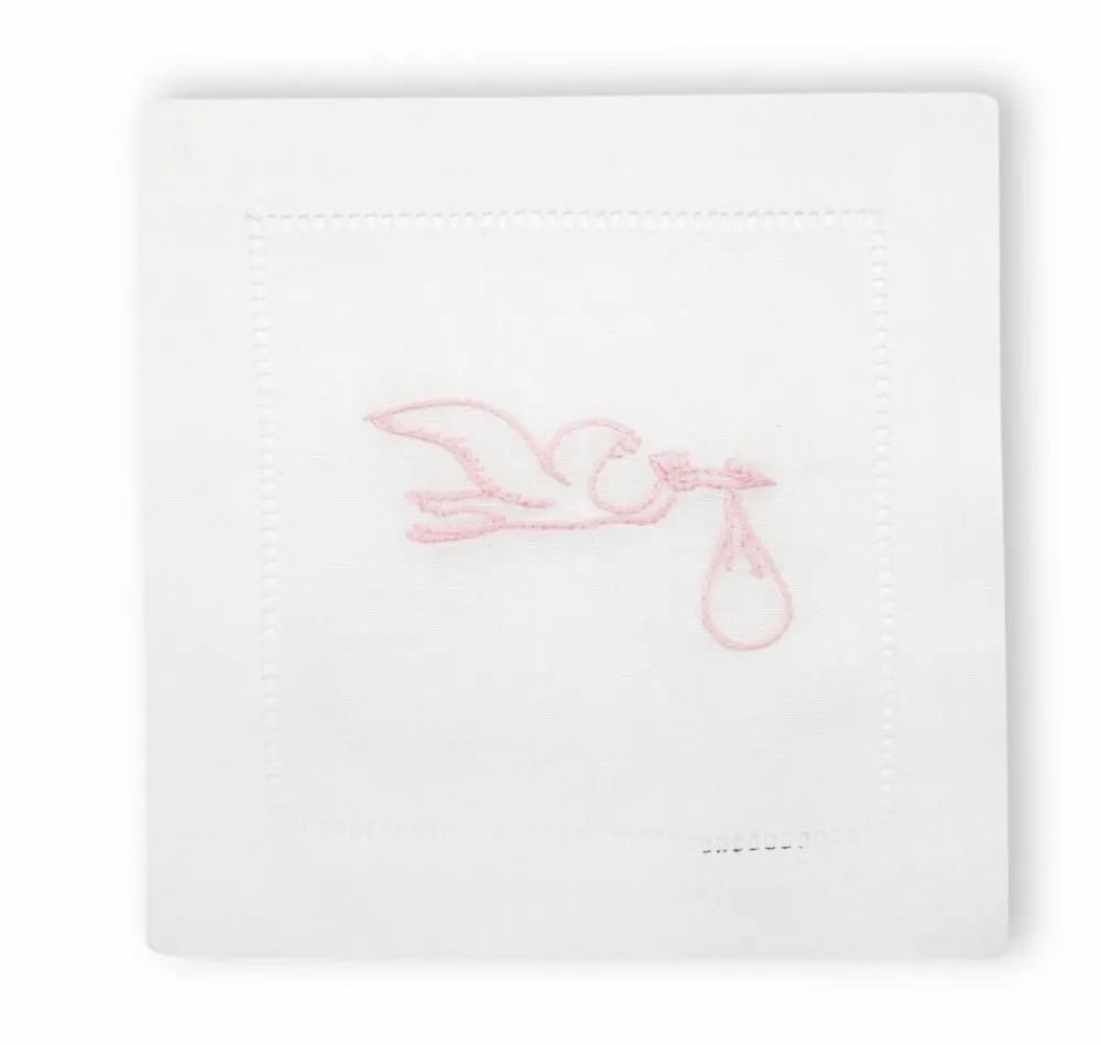 Chefanie Place Settings & Linens|Stork Cocktail Napkins, Set of 4