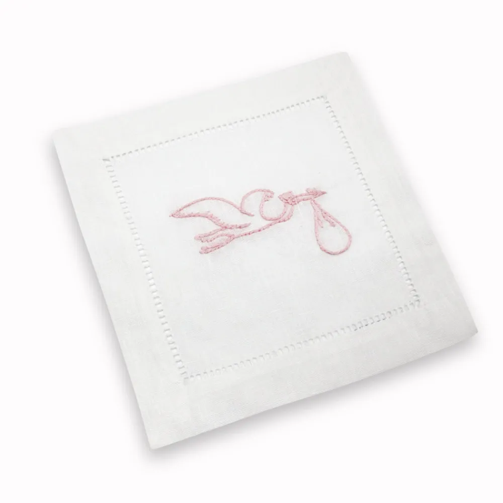 Chefanie Place Settings & Linens|Stork Cocktail Napkins, Set of 4