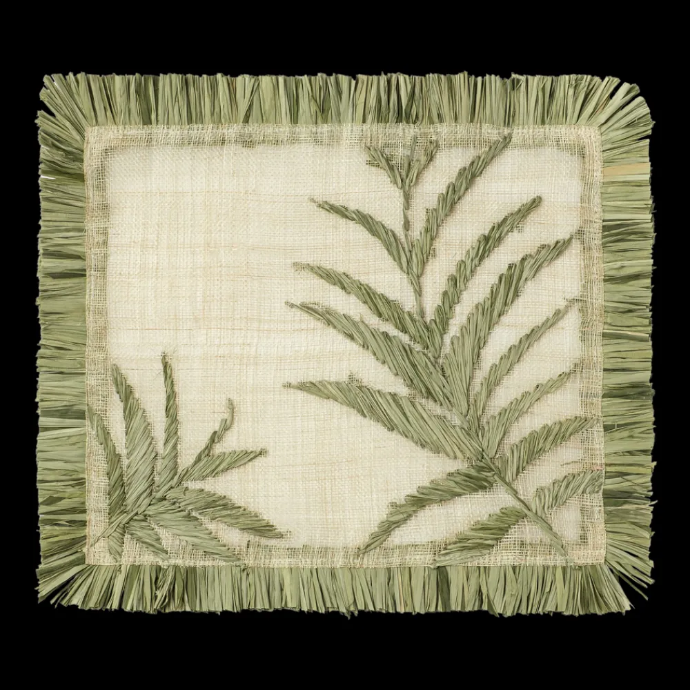 Joanna Buchanan Place Settings & Linens|Straw Frond Placemat, Set of Four