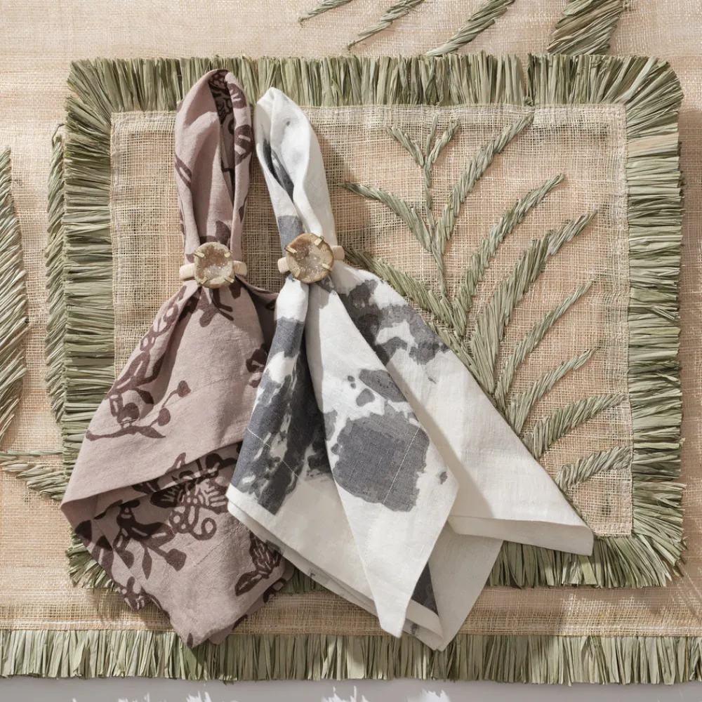 Joanna Buchanan Place Settings & Linens|Straw Frond Placemat, Set of Four